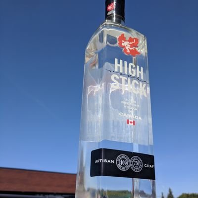 Hand crafted glass hockey stick filled with international award winning vodka. Official twitter account High Stick Vodka ltd. Please enjoy responsibly