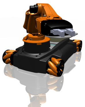 KUKA youBot is a mobile manipulator that was primarily developed for education and research. We hope that it will become a standard platform for the community.