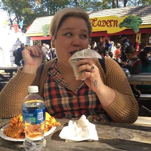 Fat | Laugher | Lover | Writer| she/her | MA & MFA #ChildrensLit @SimmonsSLIS🌈✨🐝🌵🧛🏼♂️🧟♂️👗🌶🍕🎨🏜📚🧜🏽♀️🏖🛸👽👻💖🥚🏕🌿🍊🔔