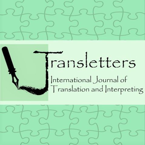 Twitter account for Transletters, International Journal of Translation and Interpreting.