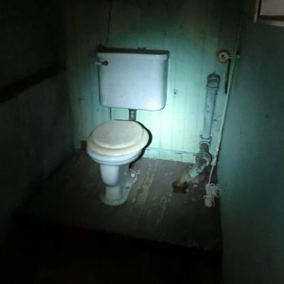 oh no scary toilet - Facebook - Twitter - Instagram - run by @philsonwilson
