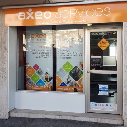AxeoCannes's profile picture. Agence de services aux particuliers et aux entreprises proposant des services de nettoyages, jardinage, bricolage, garde d enfants, assistance gestion locative