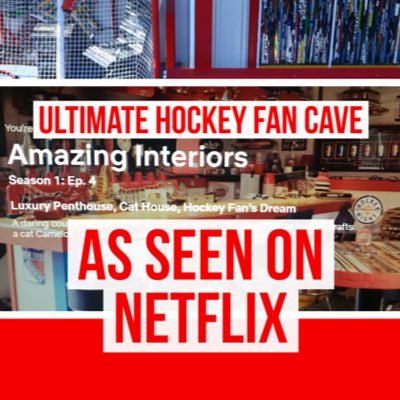 The Cave (AS SEEN ON NETFLIX) is every hockey fan's dream venue. The Cave took 3+ years to build the building in our backyard, 100+ creations, 2 bars & more