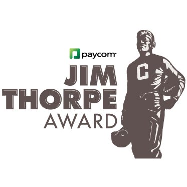 The Oklahoma Sports Hall of Fame annually presents the Paycom Jim Thorpe Award to the best defensive back in college football. #ThorpeAward #BrightPathStrong