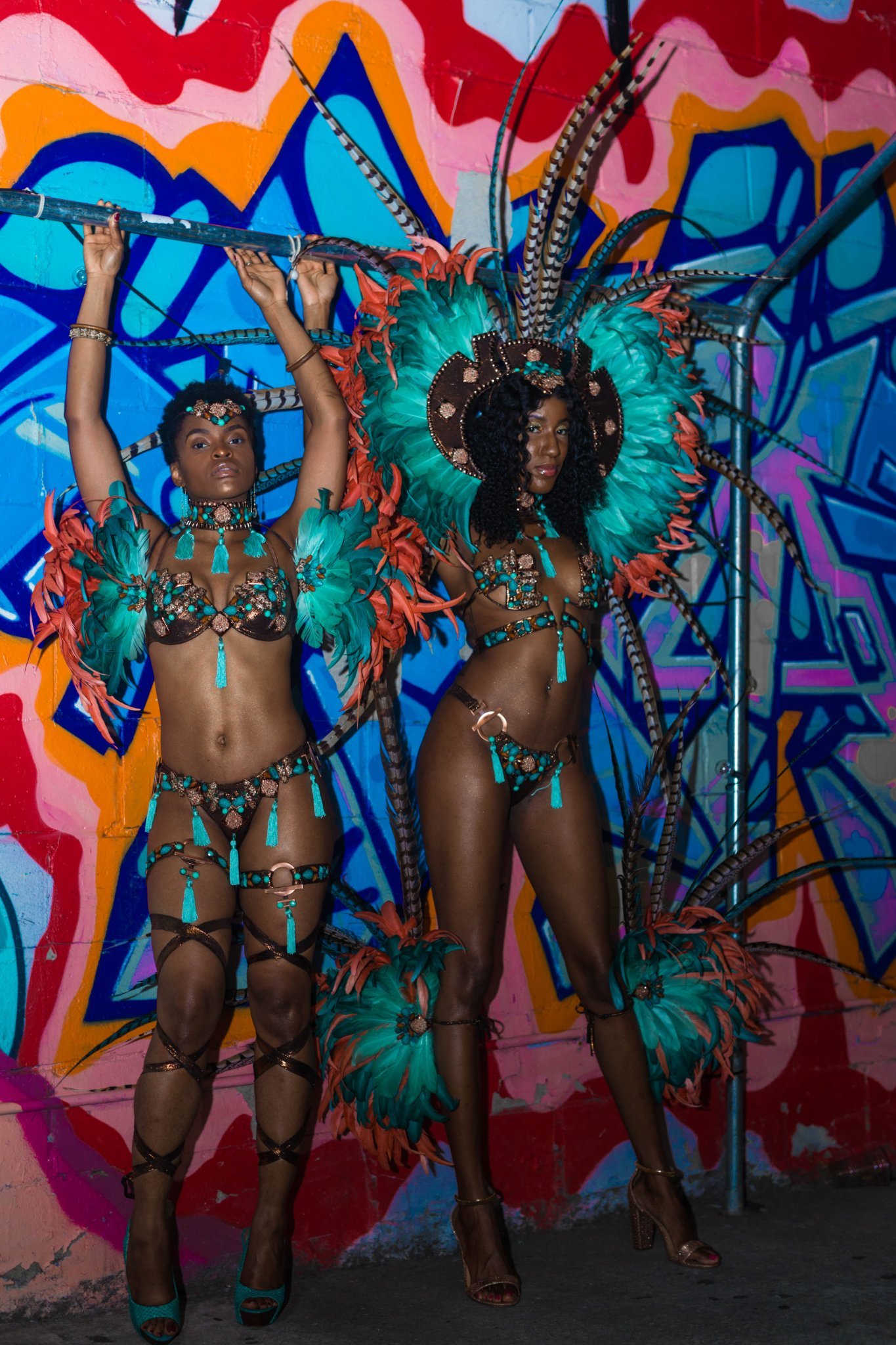 CTA Mas consist of two talented women who have a love for everything mas.  Together they design costumes for the Labor Day Parade in Brooklyn, NY.
