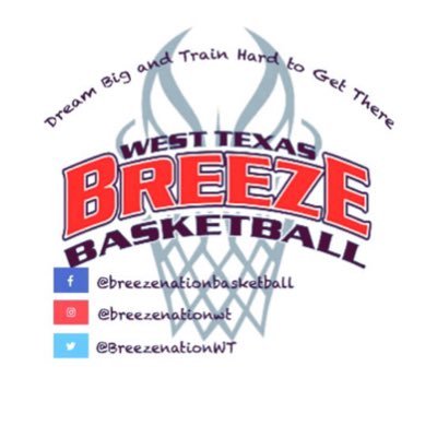 Instagram:breezenationwt Facebook page:West Texas Breeze Basketball