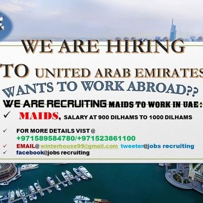 we provide latest information about jobs in United Arab Emirates