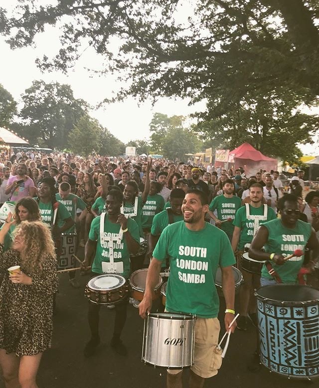 South London Samba is a group of young adults and teens who love to drum. Watch us at: https://t.co/aJyncwNd7r #southlondonsamba