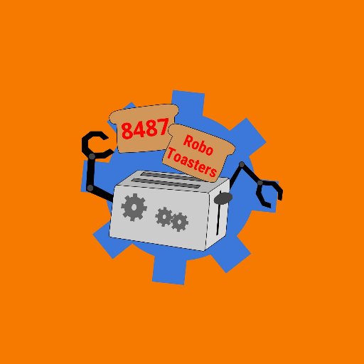 team8487's profile picture. Robotoasters Orange