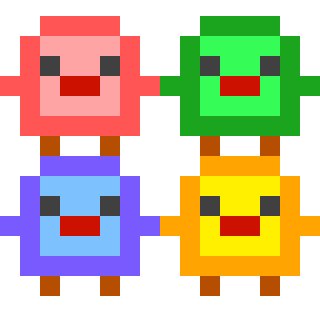 HSP3Dishでゲームを作ったり、ちょっとしたドット絵を描くのが好きな人間です。あと可愛いものが好きです。Perfumeも大好きです。