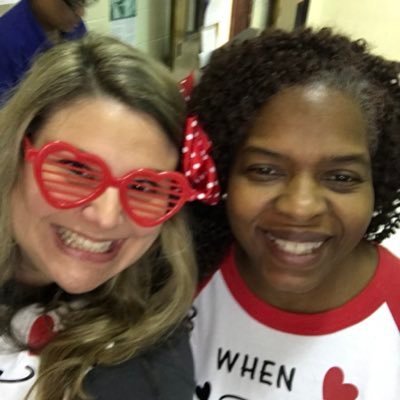 Dr. Beth Ruff & Mrs. LaShawn Thomas living our best lives, supporting, advocating for, leading, and loving our students.