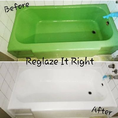 Refinishing Baths, Tubs, Shower Stalls, Sinks & Tile!
Grout & Caulking Renewal in
Toronto & GTA
Call/Text Dennis at 647-688-7300
E-mail ReglazeItRight@gmail.com