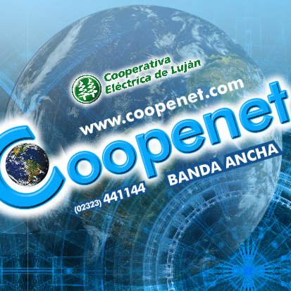Somos la cuenta oficial de Coopenet Luján. Tenemos la única red de Fibra al Hogar de la ciudad ¡Estamos a tu disposición!