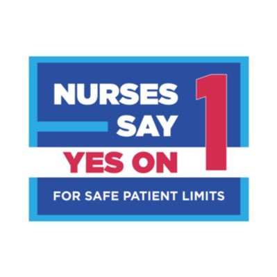 #NursesSayYESon1 because setting #SafePatientLimits in all MA hospitals will improve #PatientSafety and the overall quality of care. Vote #YESon1 on Nov. 6th!