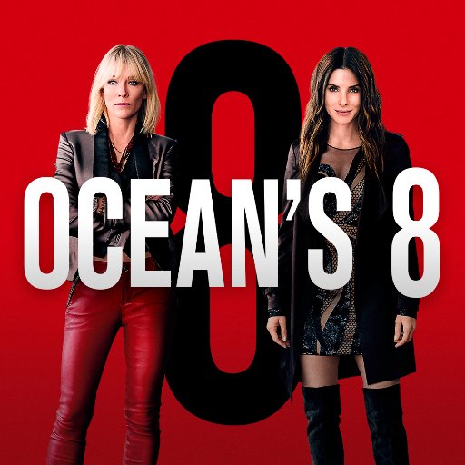 The official Twitter account for Ocean's8. Own the Digital Movie & Blu-ray™ now.