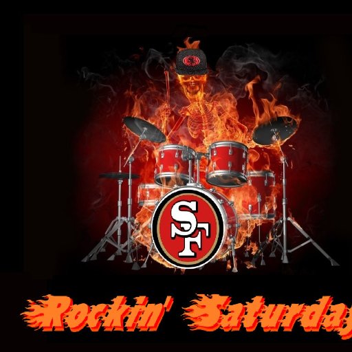 love to rock!!!! life time Niner fan loyal to all players in the red and gold!