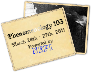 The Official Phenomenology Events Twitter