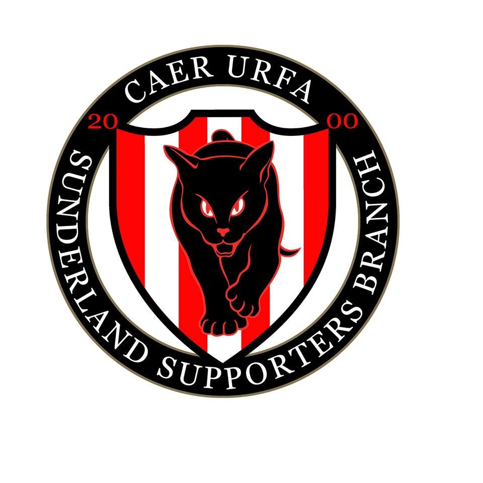 Official Twitter page of the Caer Urfa Sunderland Supporters Branch. One of the biggest SAFC branches in the North East and travel to every home and away match