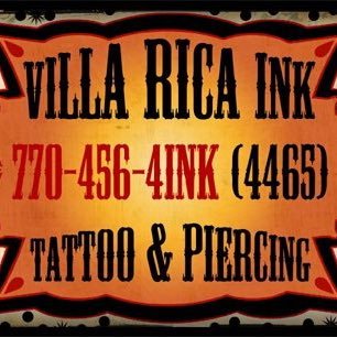 The official twitter page of Villa Rica Ink