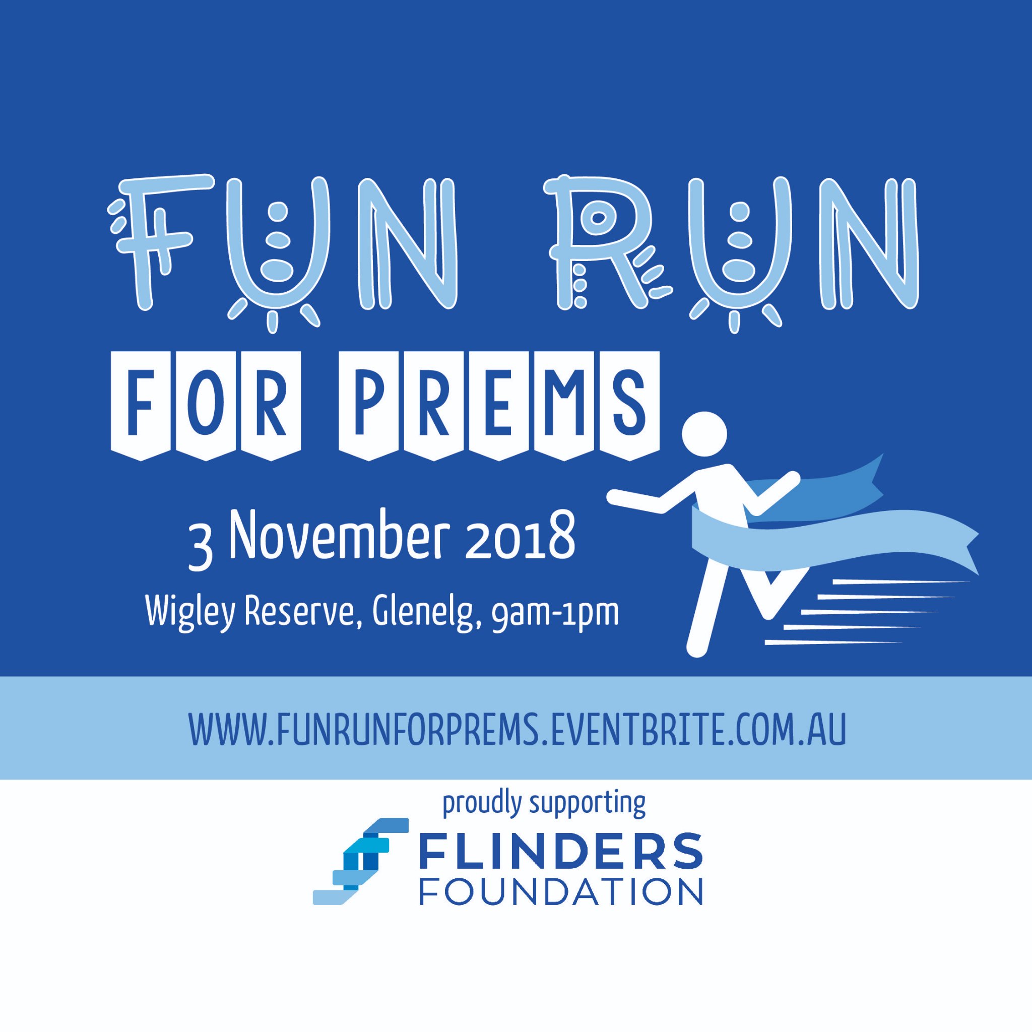ForPrems's profile picture. 3 Nov 2018, 9am-1pm @ Wigley Reserve, Glenelg. ALL Proceeds support innovative WebCam Technology in FMC NICU. Proudly supporting @FlindersFound 
#FunRunForPrems