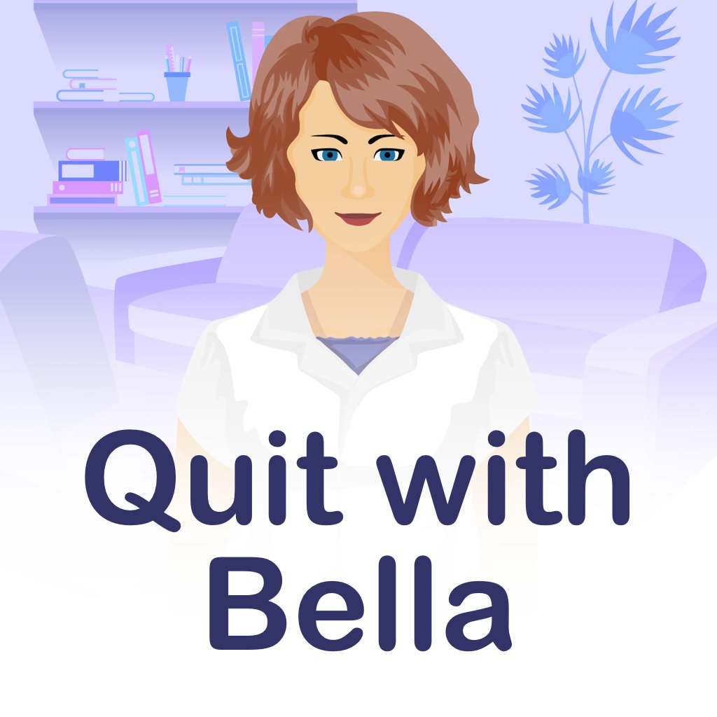 Bella is your personal stop smoking robo-coach, there for you 24/7, whenever you need support to become smokefree