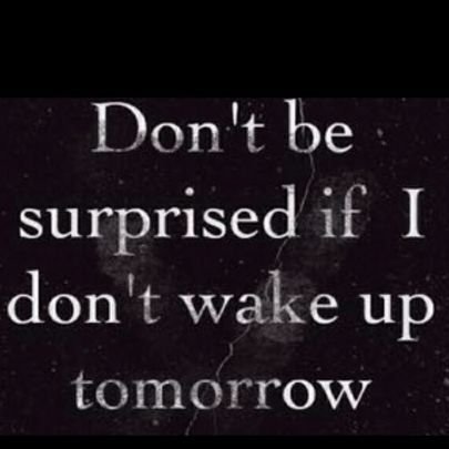 You can shot me today!! I really don't care cuz I have nothing to lose