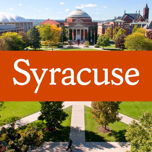 The official Twitter account of Undergraduate Admissions at @SyracuseU. Your source for updates on admissions, financial aid, and campus life. #SyracuseBound