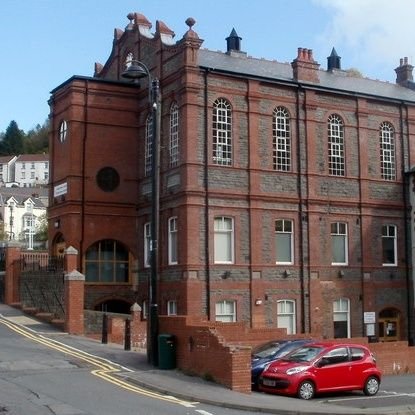 @Indycube #coworking in the Ebbw Fach valley, Blaenau Gwent at Grade 2 listed @llaninstitute - built in 1906. Meeting rooms available *Opening Nov 18*