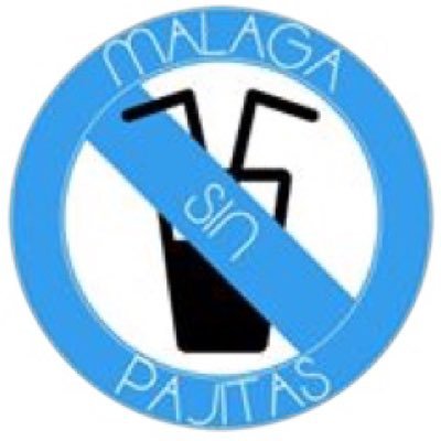 Por una Málaga que colabore en la lucha contra los plásticos. Las pajitas de plástico son sustituibles y prescindibles.