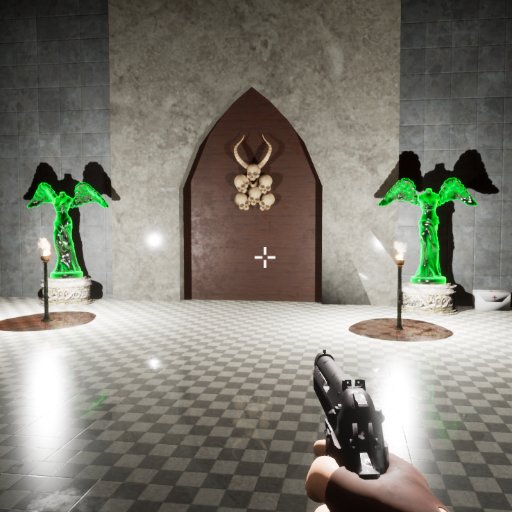 I am an old-school-style PC shooter built with the #UE4 for those who want a gauntlet, no saves and no mercy game! Can you survive? Coming to #Steam