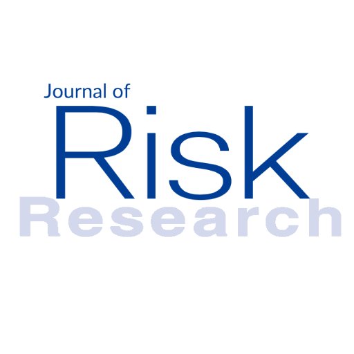 Broadcasting relevant findings from the Journal of Risk Research, @tandfonline. Editorial board: Ragnar E. Löfstedt, @jamiewardman & Frederic Bouder.