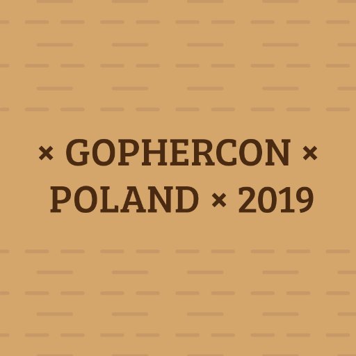 GopherConPL's profile picture. Golang conference