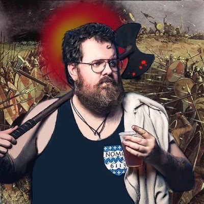 A dumb Loudmouth out of South Florida. I wanna die on a stage surrounded by books and with a honor guard of overweight dogs.