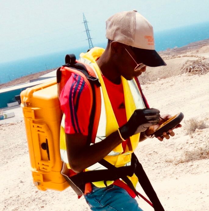 Environmental geologist, Geophysician and Geotechnician,
PhD Student,
President of Association of Young Geologists and Environnementalists of Senegal (AJGES)
