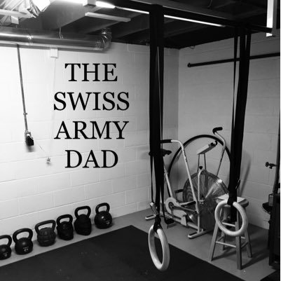 A dad setting the example to be the most versatile, interesting, dangerous, hilarious, and impactful man possible. Hold on buddy, let me make my coffee first