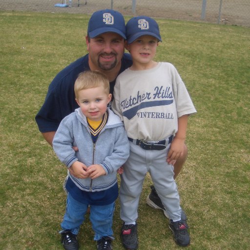 Lucky Husband to a Wonderful Wife, Proud Dad to my two boys, Asst Baseball Coach @ Grossmont HS. Head of Grounds Crew @ FHLL. Cheer for SDSU, PADRES, Mike Trout