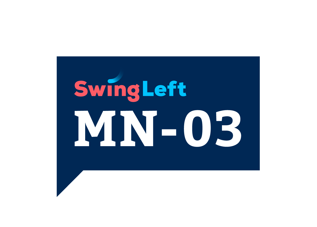 Swing Left MN-03. Supporting Dean Phillips for US Congress, and keeping the House blue!