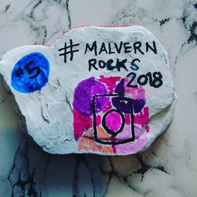 Love to Paint rocks, hide them and then find them #malvernrocks2018 #malvernrocks18 https://t.co/8B0pgGvwk5