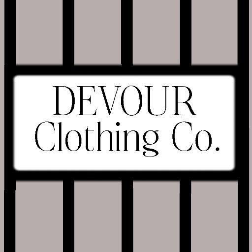 Virginia Based Clothing Company Inquires: DevourClothingCo@gmail.com Instagram: @DevourClothing Facebook: https://t.co/cZT0CfTlyE