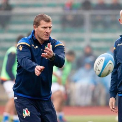 Husband, dad and defence coach Italy