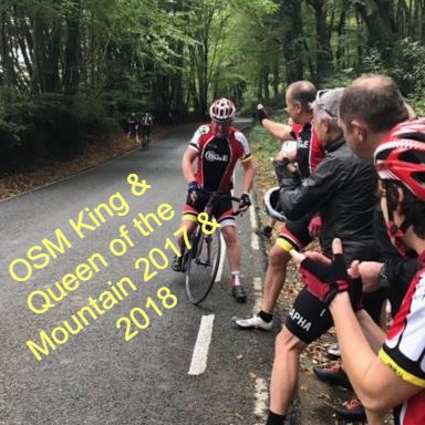 The first Ottery St Mary cycle hill climb on Chineway Hill - taking place on October 15th 2017.