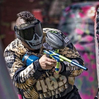 Living in Calgary and work, work, be a dad and play paintball.