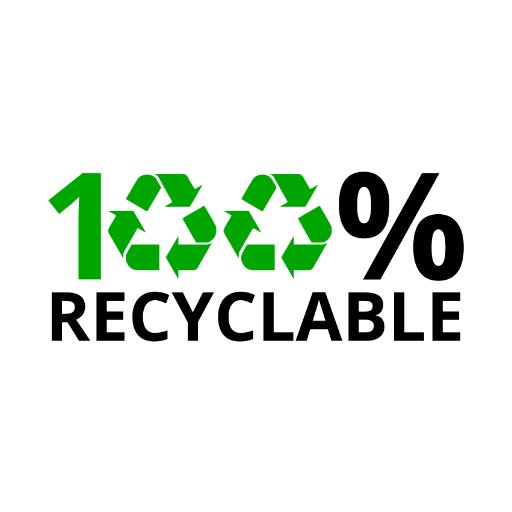 One goal: for all packaging to be from sustainable sources and to be 100% recyclable