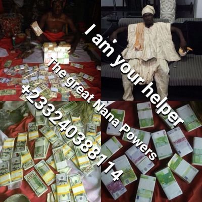Am Nana Powers the great powerful spiritualist +233240388114.Good news to you my brothers and sisters I am here to help people call or wasap me for all ur prob