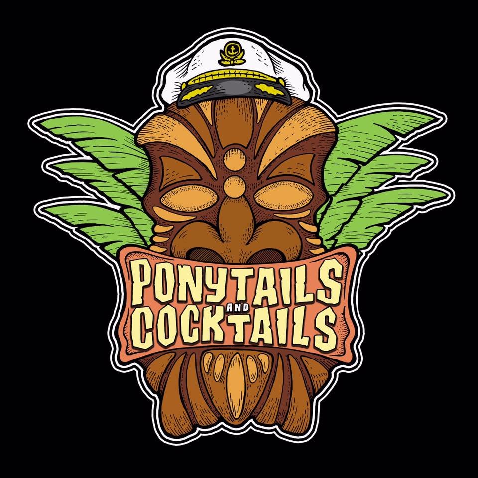 We started as a Coconut Pete tribute band. We're more now. Ponytails & Cocktails are @ChadDukes, @DH_Pineapple, @_mattdotson @LobsterRedface & @ItsMattLawson