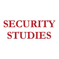 Security Studies(@SecStudies_Jrnl) 's Twitter Profile Photo