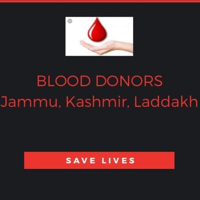 Network of Blood Donors in Jammu, Kashmir & Ladakh.
Tag us for any blood requirement, we will spread the word.
If you are a donor, follow us for opportunities.