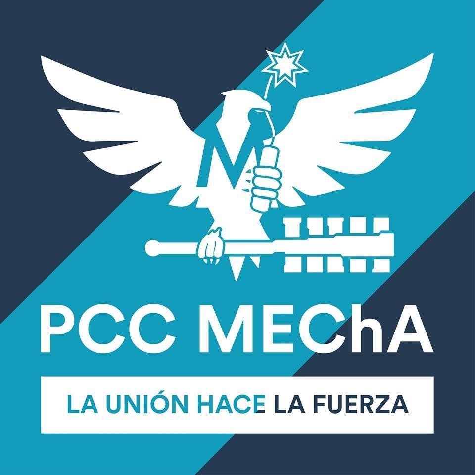 mechapccpdx's profile picture. http://M.E.ChA (Movimiento Estudiantil Chicanx de Aztlán) is a student movement that promotes Community Service, Political Awareness, Unity & Cultural Identity.