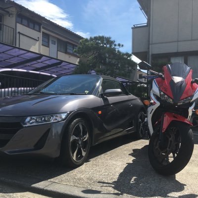 CBR250RR(MC22)→CBR400R後期型&s660 乗り物用アカウント 浮上率低め HONDA/トリコロール/OVERracing