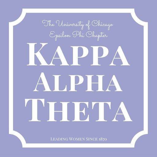 UchicagoT's profile picture. University of Chicago Kappa Alpha Theta 

Check us out on Instagram : https://t.co/xRpfIGaDoA